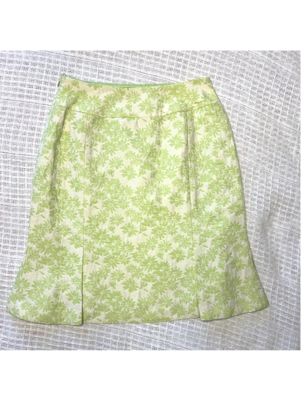 Vintage Carlisle 5-Pc Mix & Match Suit Set Green Floral Jacquard Silk Blend - Picture 7 of 16